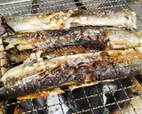 七輪で秋刀魚の塩焼き作り方3写真