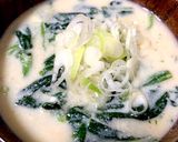 ヘルシー♡豆腐でクリームミソスープ作り方4写真
