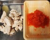 糖質0麺の明太子チーズクリームパスタ風作り方3写真