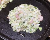 卵なし　関西風 お好み焼き　コツあり作り方6写真