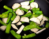 茄子とししとうのじゃこ炒め作り方4写真