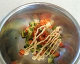 アボカド&サーモンで キュウリの前菜♪作り方2写真