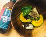 時短本格☆魚グリルで作る彩野菜の焼き浸し作り方4写真