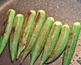 オクラのカリカリとろーりチーズ焼き作り方1写真