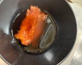 冷やし梅わかめ蕎麦作り方3写真