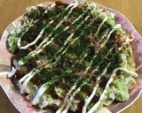 卵なし　関西風 お好み焼き　コツあり作り方8写真