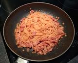 ●ご褒美!ラードンとトマトのパスタ●作り方8写真