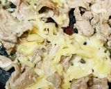 シンプル●豚こまぎれ肉のチーズ焼き作り方2写真
