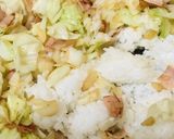 毎日の納豆●チャーハンにのせて作り方3写真