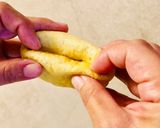 ずぼらの簡単ボリューミー油揚げの納豆包み作り方4写真