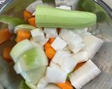 幼児食和風カレーシャトルシェフで取り分け作り方1写真