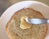 朝食にクリームコロッケバーガー！作り方2写真