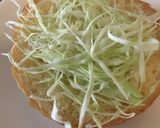 朝食にクリームコロッケバーガー！作り方3写真