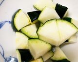 ミニトマトゴロゴロ夏野菜麻婆豆腐作り方11写真