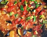 ミニトマトゴロゴロ夏野菜麻婆豆腐作り方16写真