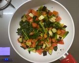 冷凍パイシートで！野菜たっぷりキッシュ作り方3写真