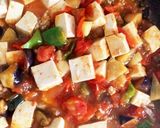 ミニトマトゴロゴロ夏野菜麻婆豆腐作り方19写真