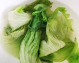 野菜不足解消　お肉入りご飯のレタス巻き作り方1写真