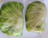 野菜不足解消　お肉入りご飯のレタス巻き作り方6写真