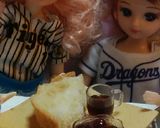 リカちゃんꕤ野球シリ*小倉マーガリン作り方3写真