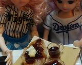 リカちゃんꕤ野球シリ*小倉マーガリン作り方4写真