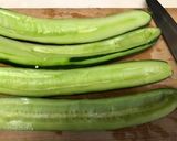 太くなったキュウリのスープ作り方3写真