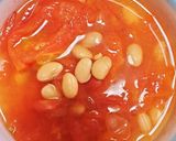 夏に！簡単トマトスープ♪大豆入りコンソメ作り方6写真