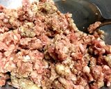 レンチン！豚ひき肉と白菜かさね蒸し作り方2写真