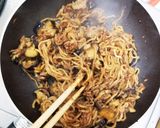 油ギトギト☆ツナとマヨとナスの焼きそば作り方8写真