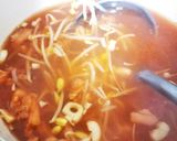 やみつき辛旨♪スタミナ坦々かき玉スープ作り方3写真