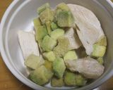 アボカドとチキンのごまドレ★チーズ焼き作り方4写真