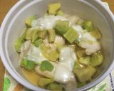 アボカドとチキンのごまドレ★チーズ焼き作り方6写真
