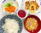 【病院】ハムと野菜コンソメスープ【給食】作り方4写真