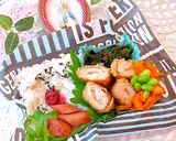 ささみチーズカツ弁当　メタボ　低糖質弁当作り方5写真