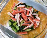 柿酢でナムル～きゅうり編～作り方4写真