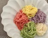 色そうめんに薔薇かまぼこで夏バテ防止作り方1写真