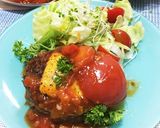 夏季限定〜たっぷりトマトのハンバーグ☆作り方16写真