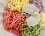 色そうめんに薔薇かまぼこで夏バテ防止作り方5写真