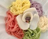 色そうめんに薔薇かまぼこで夏バテ防止作り方6写真