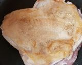 ☆鶏もも肉蒸し焼き♪ポン酢・花椒かけ☆作り方3写真