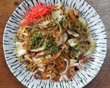 イカ焼きそば作り方4写真