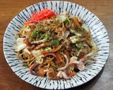 イカ焼きそば作り方5写真