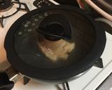 鶏ゆで汁・鶏皮油でとりの炊き込みごはん作り方5写真