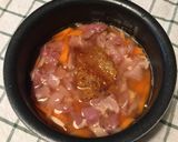 鶏ゆで汁・鶏皮油でとりの炊き込みごはん作り方8写真