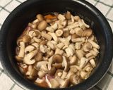 鶏ゆで汁・鶏皮油でとりの炊き込みごはん作り方9写真
