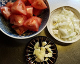 ふわとろ卵とトマトの炒め物ニンニク風味作り方2写真