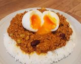 夏のピリ辛☆豆とスパイスのキーマカレー作り方8写真