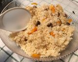 鶏ゆで汁・鶏皮油でとりの炊き込みごはん作り方12写真