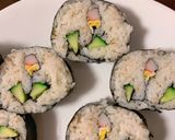 お花ののり巻き作り方10写真