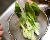 青梗菜の卵スープ作り方2写真